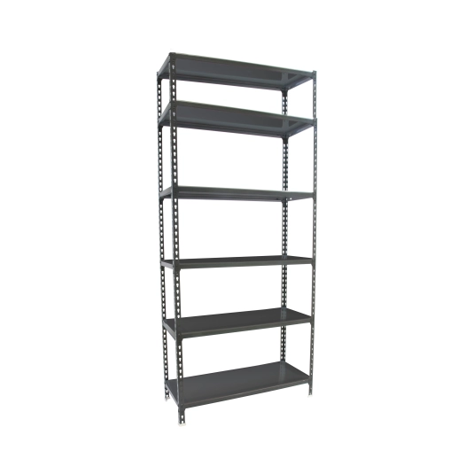 Etagère légère sans vis SIMONCLICK SUPERPLUS 6/500 ANTRACITE/ANTRACITE ANTRACITE 2500x1100x500 - SIMONRACK