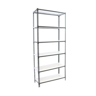 Etagère légère sans vis SIMONCLICK MINI 6/400 ANTRACITE/BLANC ANTRACITE/BLANC 2500x800x400 - SIMONRACK
