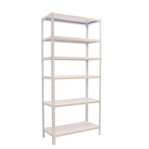 Etagère légère sans vis SIMONCLICK 6/500 BLANC/BLANC BLANC 2500x900x500 - SIMONRACK