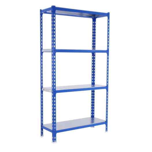 Etagère légère sans vis SIMONCLICK 4/300 1500 BLEU/GALVA BLEU/GALVA 1500x900x300 - SIMONRACK