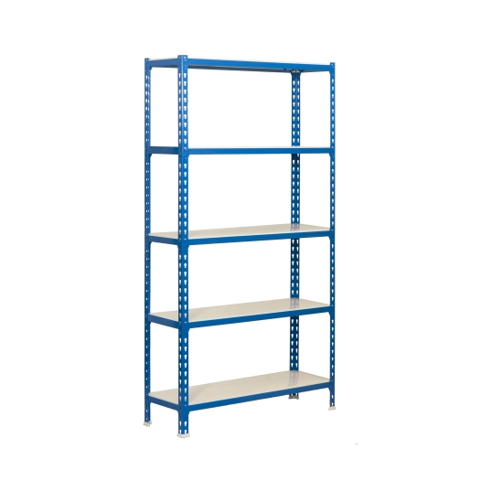 Etagère légère sans vis SIMONCLICK MEGAPLUS 5/300 BLEU/BLANC BLEU/BLANC 2000x1200x300 - SIMONRACK