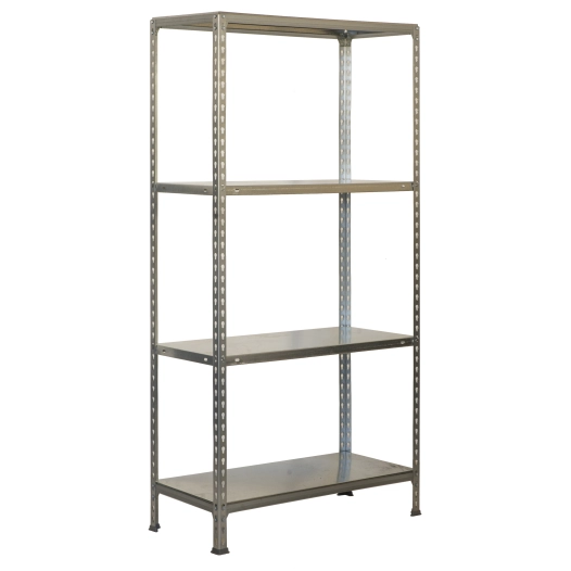 Etagère légère sans vis ECOCLICK PLUS 4/400 GALVANISÉ GALVANISÉ 1500x1000x400 - SIMONRACK