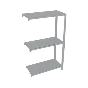 Etagère légère sans vis OFFICLICK 3/300 METAL A.M. GRIS/GRIS GRIS 1000x900x300 - SIMONRACK