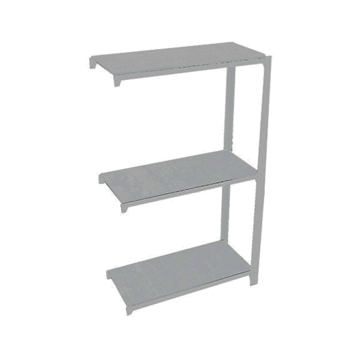 Etagère légère sans vis OFFICLICK 3/400 METAL A.M. GRIS/GRIS GRIS 1000x900x400 - SIMONRACK