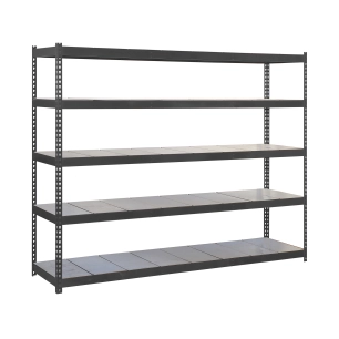 Etagère sans vis ECOFORTE 1507-5 METAL ANTRACITE/GALVA ANTRACITE/GALVA 2000x1500x750 - SIMONRACK