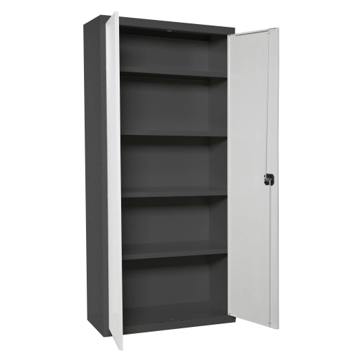 Casier-Armoire SIMONLOCKER PROF.DISM.MULTI. 180x80x40 2/4 AN/BL ANTRACITE/BLANC 1800x800x400 - SIMONRACK
