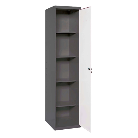 Casier-Armoire SIMONLOCKER PROF.DISM.CLEANING 180x40x40 1/4 AN/BL ANTRACITE/BLANC 1800x400x400 - SIMONRACK