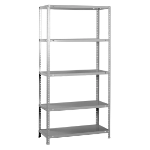 Etagère légère avec vis COMFORT MINI 5/300 GRIS GRIS 1800x800x300 - SIMONRACK