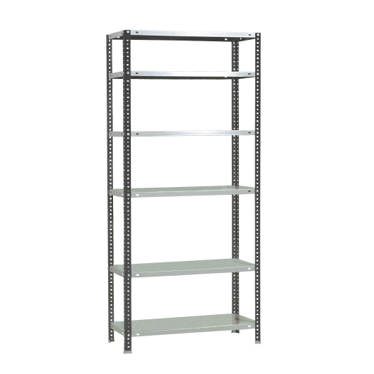 Etagère légère avec vis COMFORT PLUS 6/300 ANTRACITE/BLANC ANTRACITE/BLANC 2000x1000x300 - SIMONRACK