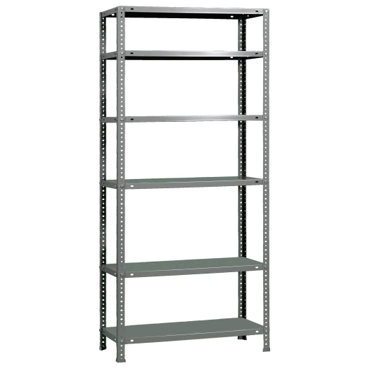 Etagère légère avec vis ADVANTAGE 6/400 GRIS GRIS 2000x900x400 - SIMONRACK
