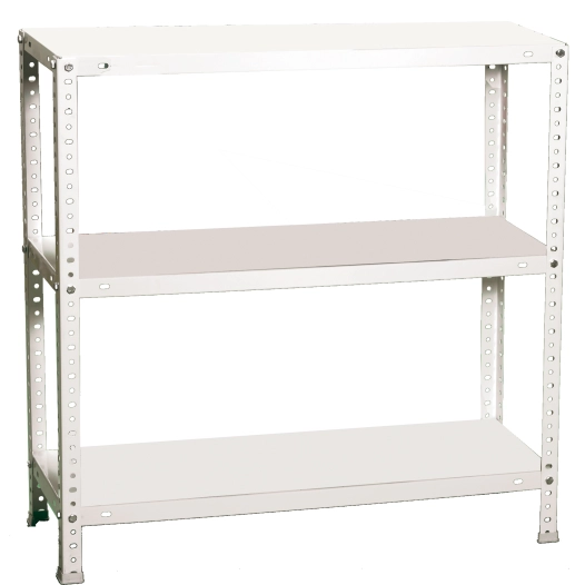 Etagère légère avec vis ADVANTAGE 3/300 BLANC BLANC 900x900x300 - SIMONRACK