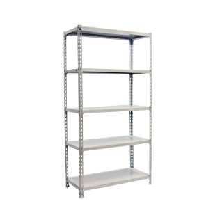 Etagère légère sans vis SIMONCLICK PLUS 5/500 BLANC/BLANC + HOUSSE BLANC 2000x1000x500 - SIMONRACK