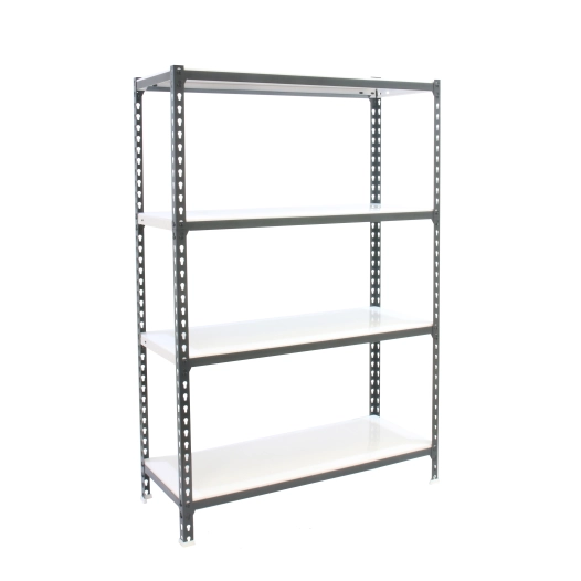 Etagère légère sans vis SIMONCLICK PLUS 4/400 1500 ANTRACITE/BLANC ANTRACITE/BLANC 1500x1000x400 - SIMONRACK