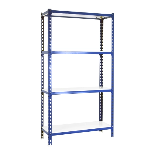 Etagère légère sans vis SIMONCLICK SUPERPLUS 4/500 1500 BLEU/BLANC BLEU/BLANC 1500x1100x500 - SIMONRACK