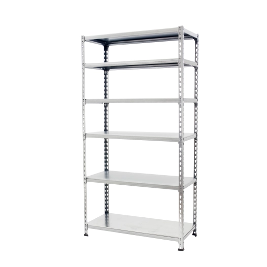 Etagère légère sans vis SIMONCLICK SUPERPLUS 6/500 GALVA/GALVA GALVANISÉ 2500x1100x500 - SIMONRACK