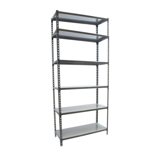 Etagère légère sans vis SIMONCLICK SUPERPLUS 6/500 ANTRACITE/GALVA ANTRACITE/GALVA 2500x1100x500 - SIMONRACK