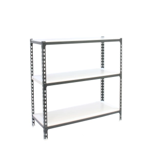Etagère légère sans vis SIMONCLICK MINI 3/300 1000 ANTRACITE/BLANC ANTRACITE/BLANC 1000x800x300 - SIMONRACK