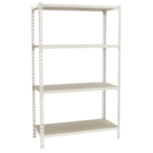 Etagère légère sans vis MADERCLICK PLUS 4/400 1500 BLANC/BOIS BLANC/BOIS 1500x1000x400 - SIMONRACK