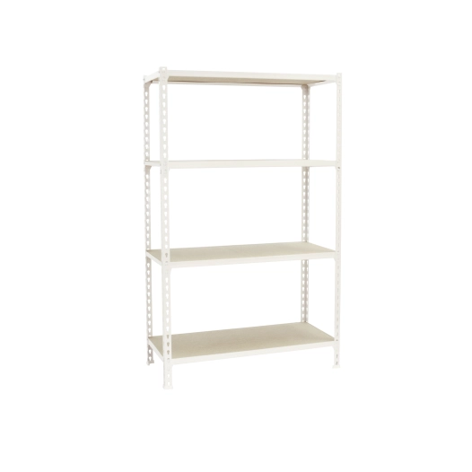 Etagère légère sans vis MADERCLICK SUPERPLUS 4/300 1500 BLANC/BOIS BLANC/BOIS 1500x1100x300 - SIMONRACK