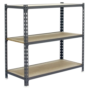 Etagère légère sans vis MADERCLICK PLUS 3/300 900 GRIS/BOIS GRIS/BOIS 900x1000x300 - SIMONRACK