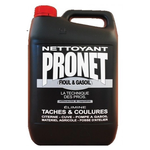 Nettoyant fioul/gasoil 5 litres - PRONET