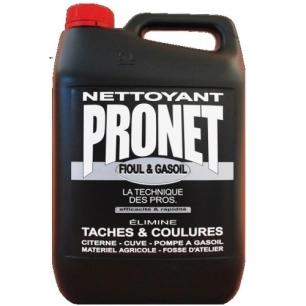 Nettoyant fioul/gasoil 5 litres - PRONET