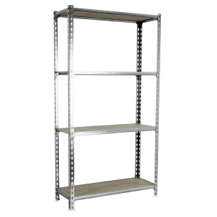 Etagère légère sans vis MADERCLICK PLUS 4/500 1500 GALVA/BOIS GALVA/BOIS 1500x1000x500 - SIMONRACK