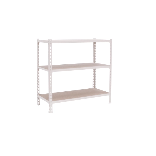 Etagère légère sans vis MADERCLICK MEGAPLUS 3/500 900 BLANC/BOIS BLANC/BOIS 900x1200x500 - SIMONRACK
