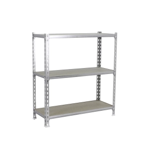 Etagère légère sans vis MADERCLICK MEGAPLUS 3/500 900 GALVA/BOIS GALVA/BOIS 900x1200x500 - SIMONRACK