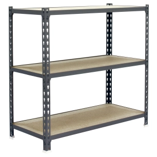 Etagère légère sans vis MADERCLICK SUPERPLUS 3/300 1000 GRIS/BOIS GRIS/BOIS 1000x1100x300 - SIMONRACK