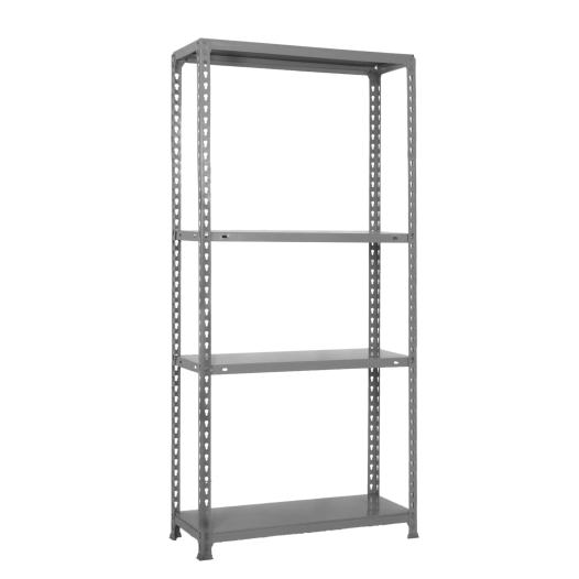 Etagère légère sans vis ECOCLICK SUPERPLUS 4/300 1500 GRIS GRIS 1500x1100x300 - SIMONRACK