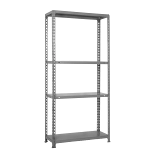 Etagère légère sans vis ECOCLICK 4/300 1500 GRIS GRIS 1500x900x300 - SIMONRACK
