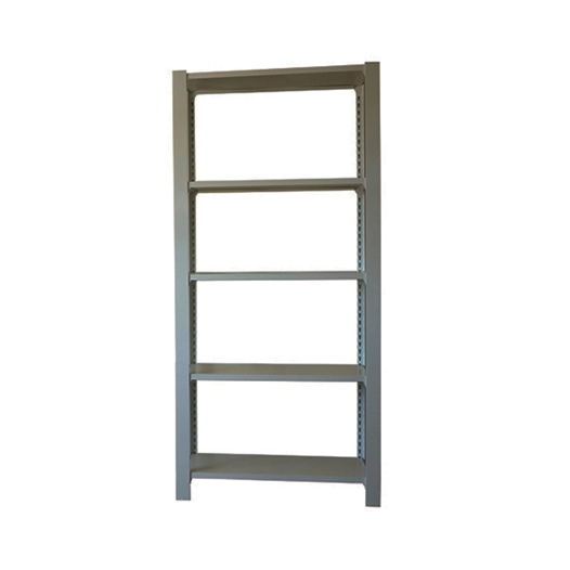 Etagère légère sans vis OFFICLICK 5/300 METAL I.M. GRIS/GRIS GRIS 2100x900x300 - SIMONRACK