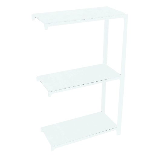 Etagère légère sans vis OFFICLICK 3/400 METAL A.M. BLANC/BLANC BLANC 1000x900x400 - SIMONRACK