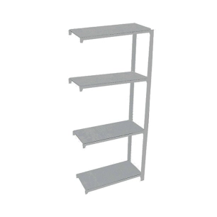 Etagère légère sans vis OFFICLICK 4/300 METAL A.M. GRIS/GRIS GRIS 1500x900x300 - SIMONRACK