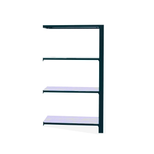 Etagère légère sans vis OFFICLICK 4/400 METAL A.M. ANTRACITE/BLANC ANTRACITE/BLANC 1500x900x400 - SIMONRACK