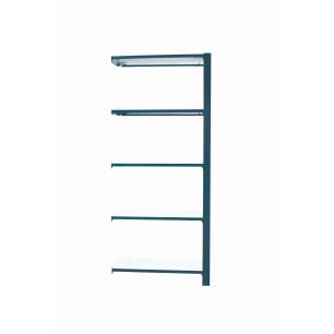 Etagère légère sans vis OFFICLICK 5/300 METAL A.M. ANTRACITE/BLANC ANTRACITE/BLANC 2100x900x300 - SIMONRACK