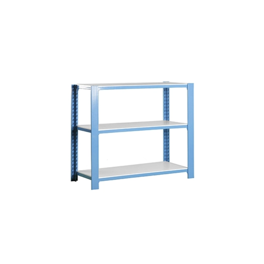 Etagère légère sans vis OFFICLICK 3/300 METAL I.M. BLEU/BLANC BLEU/BLANC 1000x900x300 - SIMONRACK
