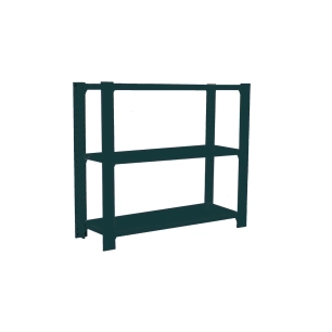 Etagère légère sans vis OFFICLICK 3/300 METAL I.M. ANTRACITE/ANTRACITE ANTRACITE 1000x900x300 - SIMONRACK