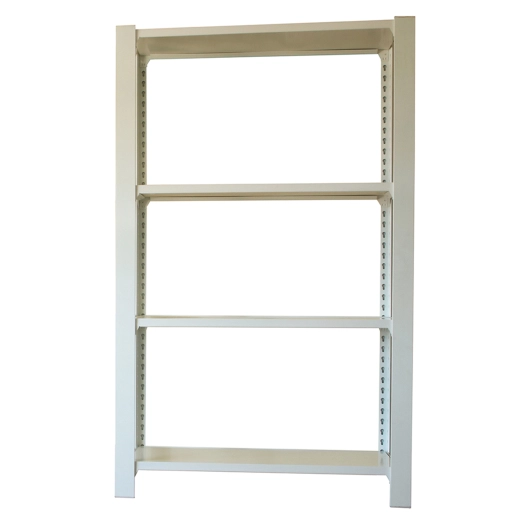 Etagère légère sans vis OFFICLICK 4/300 METAL I.M. BLANC/BLANC BLANC 1500x900x300 - SIMONRACK