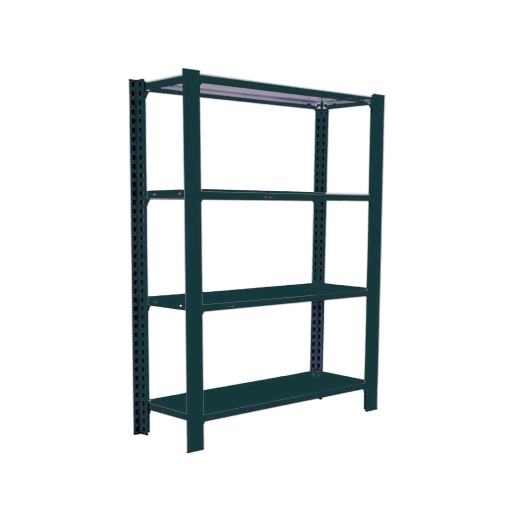 Etagère légère sans vis OFFICLICK 4/300 METAL I.M. ANTRACITE/ANTRACITE ANTRACITE 1500x900x300 - SIMONRACK