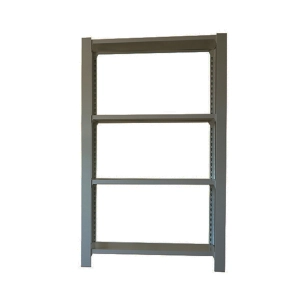 Etagère légère sans vis OFFICLICK 4/400 METAL I.M. GRIS/GRIS GRIS 1500x900x400 - SIMONRACK