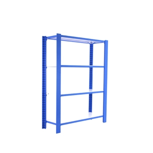 Etagère légère sans vis OFFICLICK 4/400 METAL I.M. BLEU/BLANC BLEU/BLANC 1500x900x400 - SIMONRACK