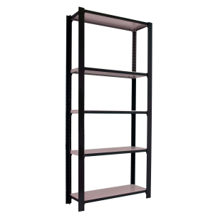 Etagère légère sans vis OFFICLICK 5/300 METAL I.M. ANTRACITE/GALVA ANTRACITE/GALVA 2100x900x300 - SIMONRACK