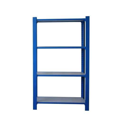 Etagère légère sans vis OFFICLICK 4/300 WOOD I.M. BLEU/BLANC BLEU/BLANC 1500x900x300 - SIMONRACK