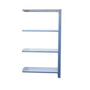 Etagère légère sans vis OFFICLICK 4/400 WOOD A.M. GRIS/BLANC GRIS/BLANC 1500x900x400 - SIMONRACK