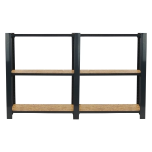 Etagère légère sans vis OFFICLICK 3/300 WOOD 1600 ANTRACITE/OSB ANTRACITE/OSB 1000x1600x300 - SIMONRACK