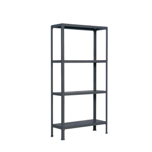 Etagère légère sans vis SIMONHOME CLICK PLUS 4/300 ANTRACITE/ANTRACITE ANTRACITE 1600x1000x300 - SIMONRACK