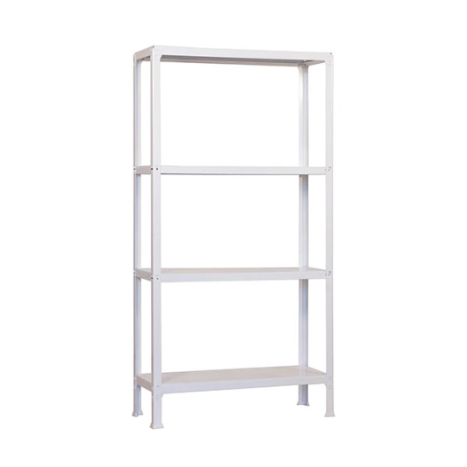 Etagère légère sans vis SIMONHOME CLICK MINI 4/300 BLANC BLANC 1600x800x300 - SIMONRACK