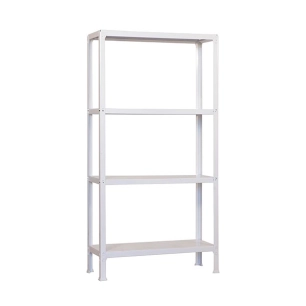 Etagère légère sans vis SIMONHOME CLICK MINI 4/300 BLANC BLANC 1600x800x300 - SIMONRACK